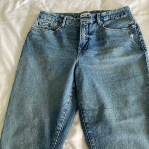 Brand new Good American (good girlfriend) jeans only used once! Size 8/29